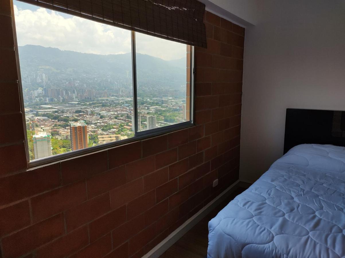 Hermoso Apartamento Con Vista A Todo Medellín Exteriör bild