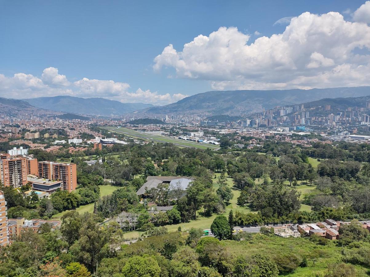 Hermoso Apartamento Con Vista A Todo Medellín Exteriör bild